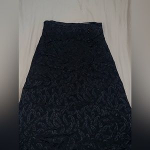 Maxi Embroidered Skirt